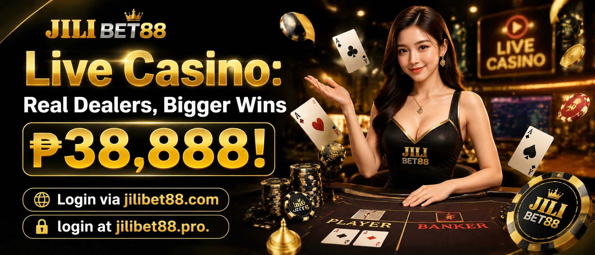 Live sic bo table with dice and betting areas
